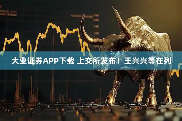 大业证券APP下载 上交所发布！王兴兴等在列